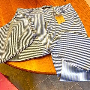 Preloved marc jacobs seersucker pants